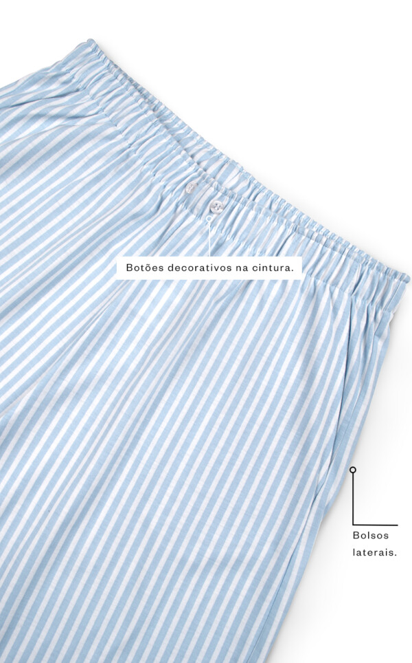 Pijama Blusa Manga Longa com Calça Daryna