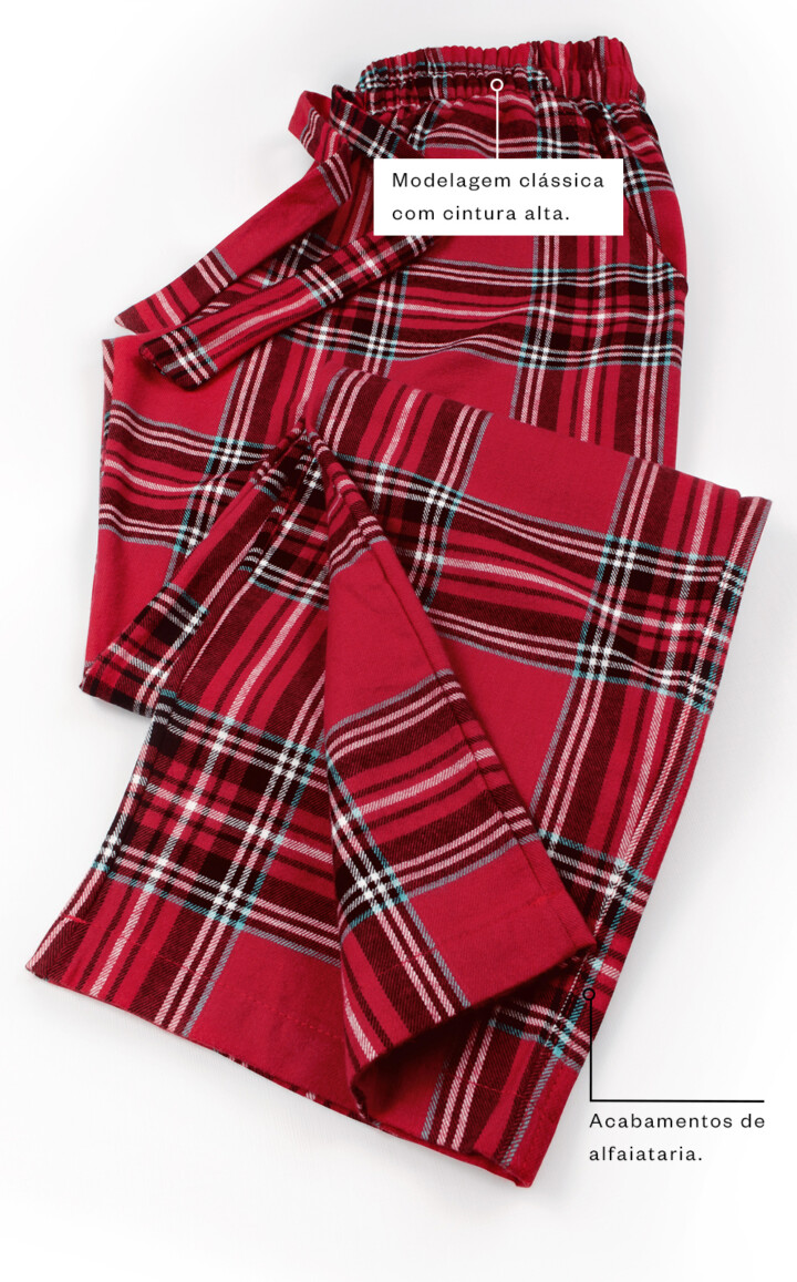 Pijama Conjunto Três Peças Kalyna