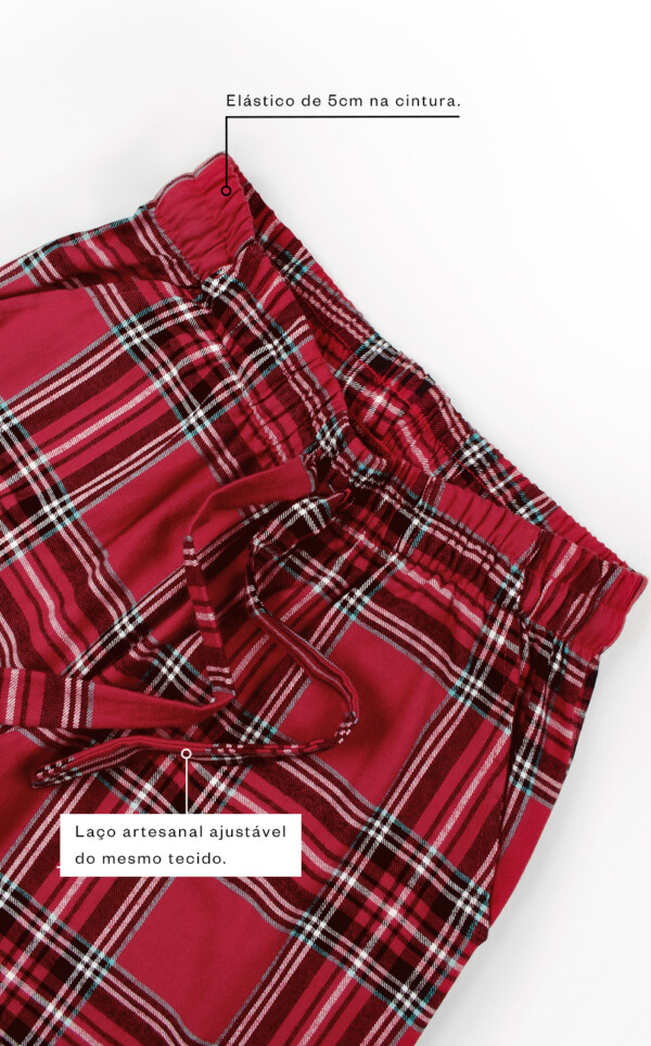 Pijama Conjunto Três Peças Kalyna