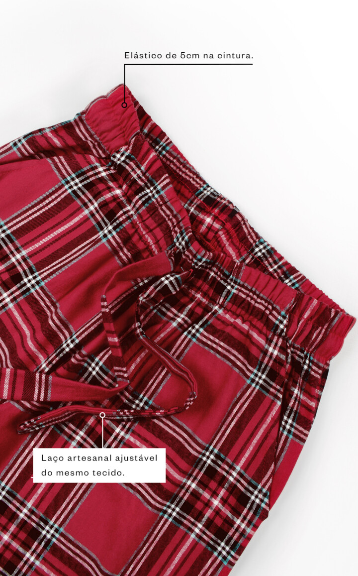 Pijama Conjunto Três Peças Kalyna