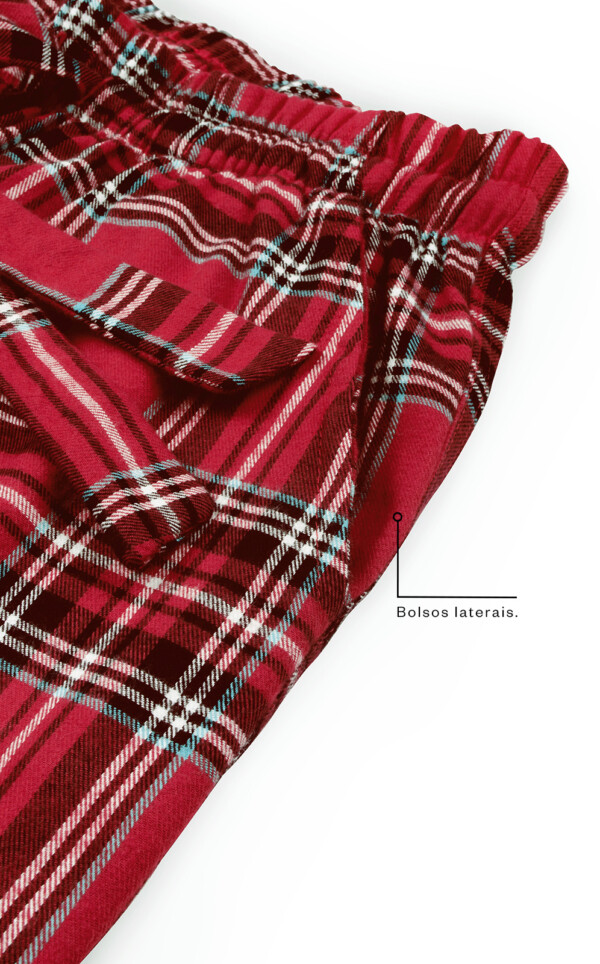 Pijama Conjunto Três Peças Kalyna