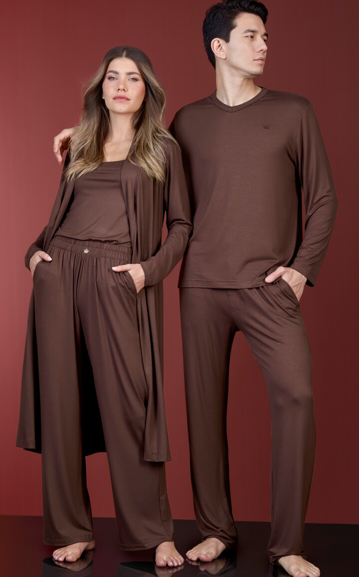 Pijama Conjunto Três Peças Natalya