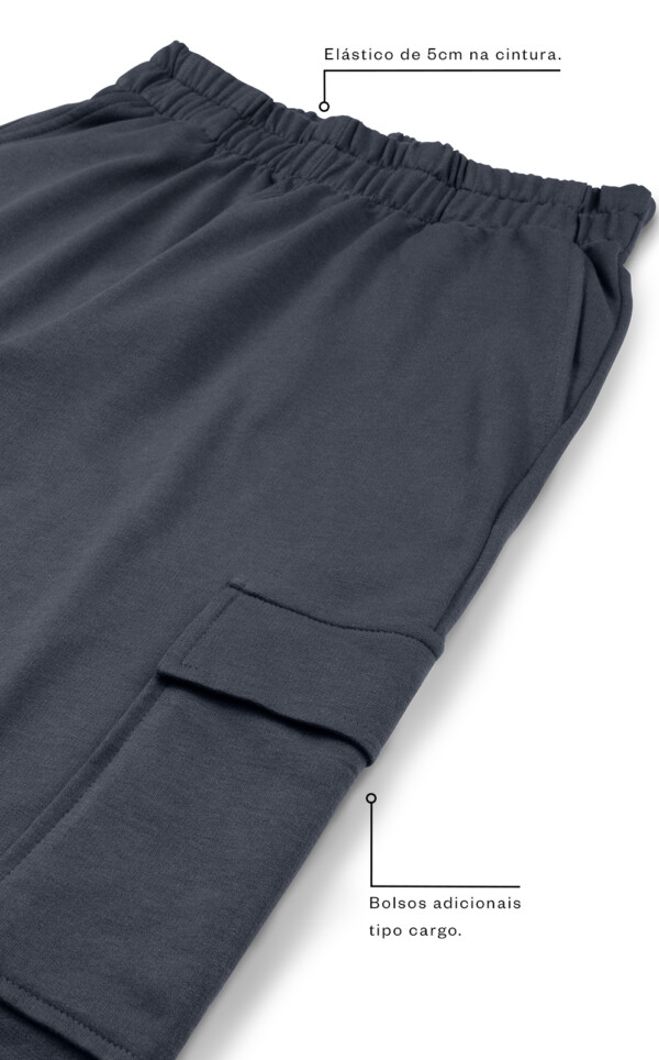 Blusa Manga Longa com Calça Jogger Sport Aleksandra