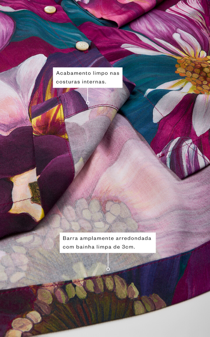 Pijama Americano Manga Longa com Calça Agnessa