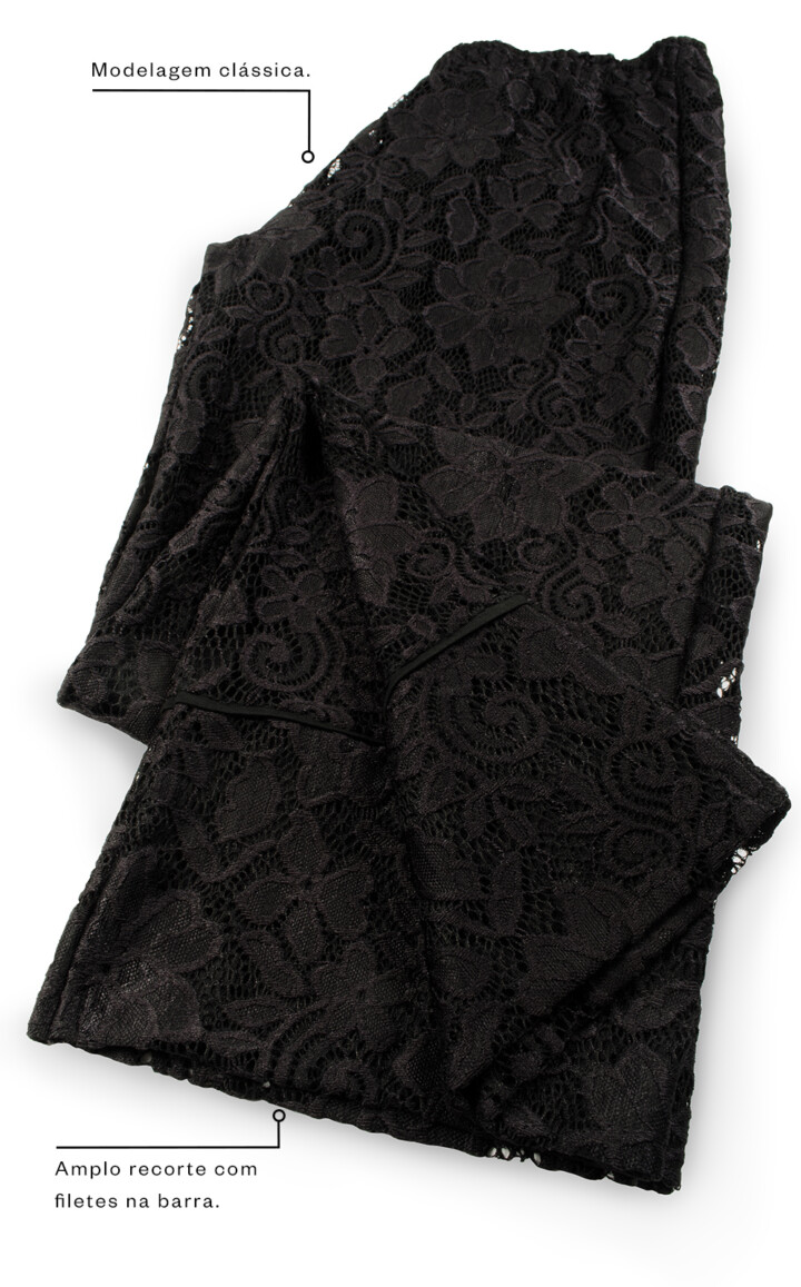 Premium – Pijama Americano Manga Longa com Top e Calça Katerina