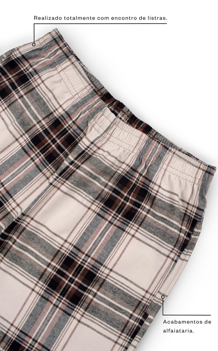 Pijama Blusa Manga Longa com Calça Dmytro