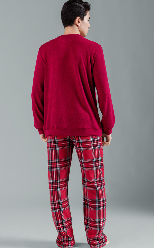 Pijama Blusa Manga Longa com Calça Yoan