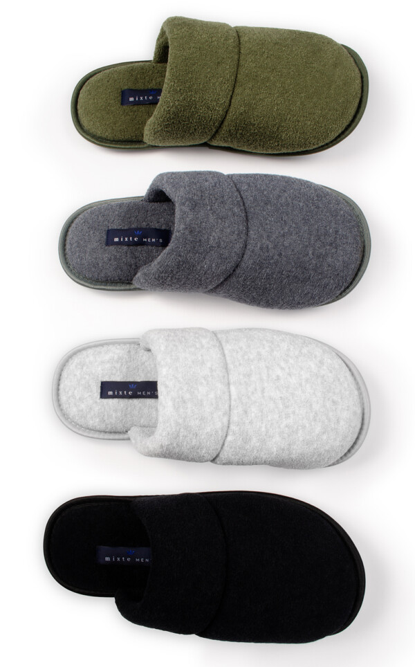 Pantufas Atoalhadas Soft Brush Verde