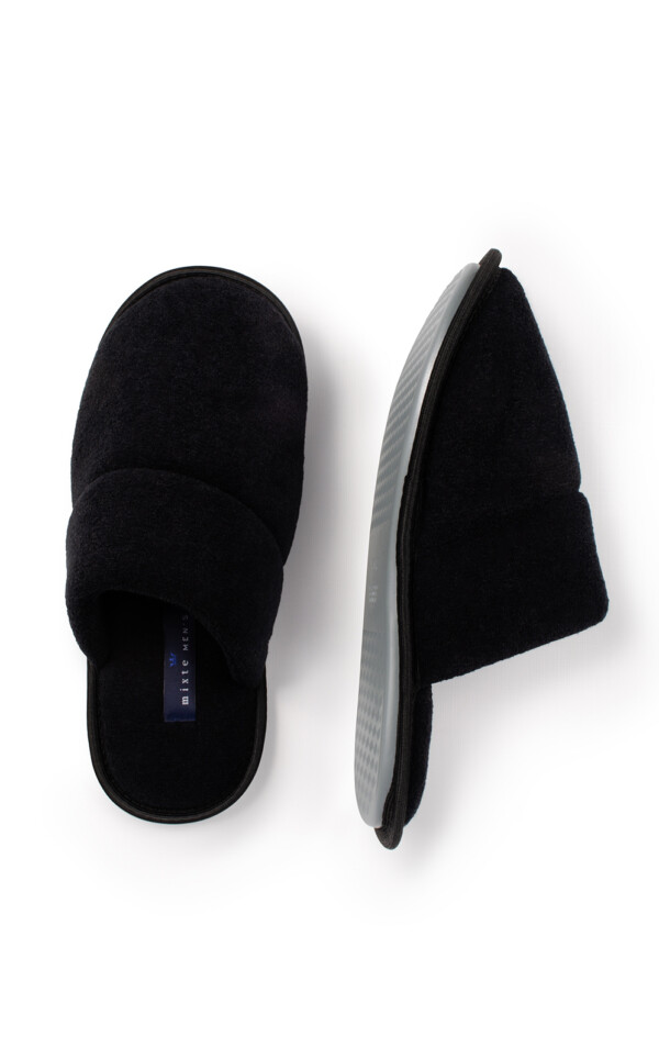 Pantufas Atoalhadas Soft Brush Black