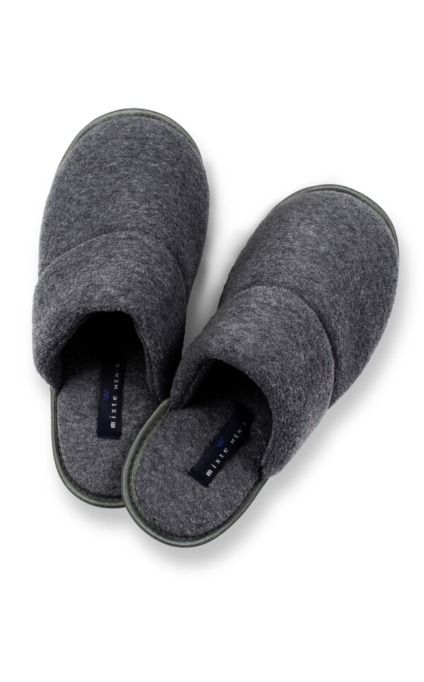 Pantufas Atoalhadas Soft Brush Chumbo