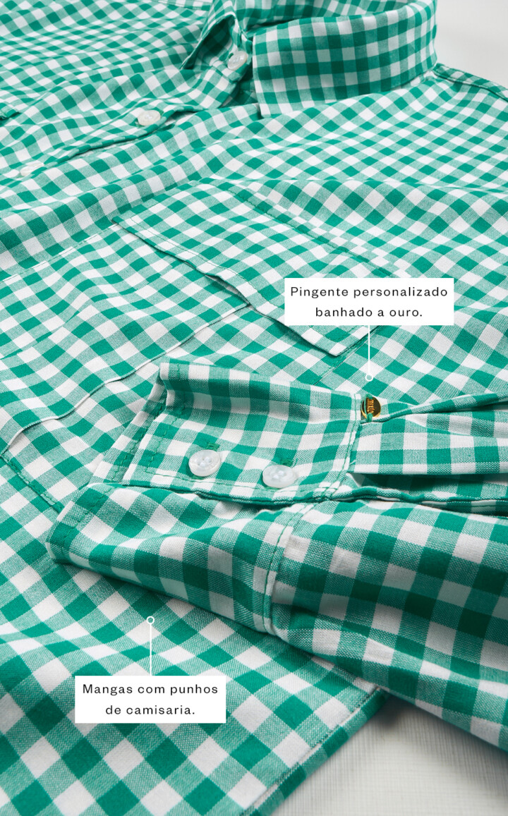 Pijama Americano Manga Longa com Shorts Sira