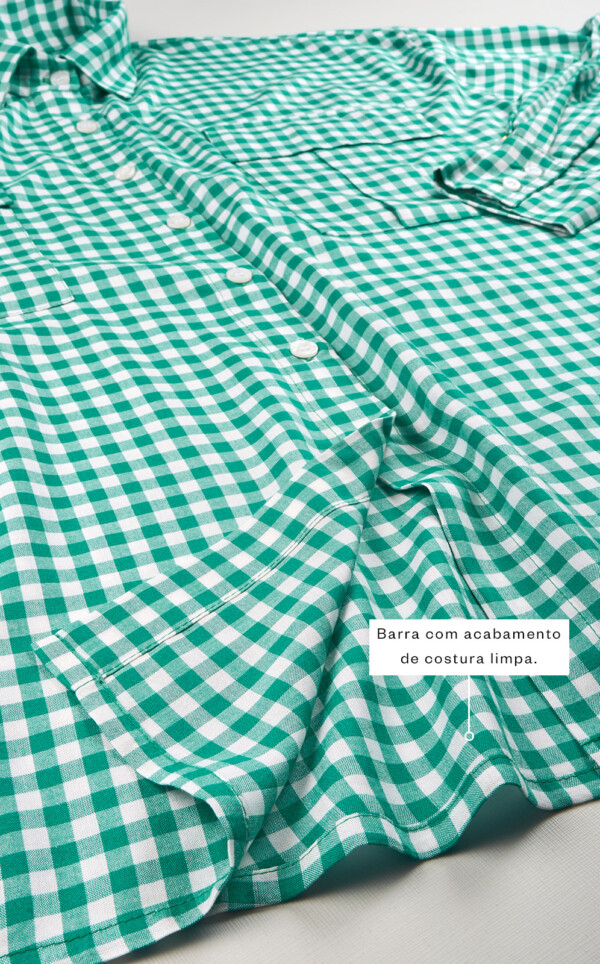 Pijama Americano Manga Longa com Shorts Sira