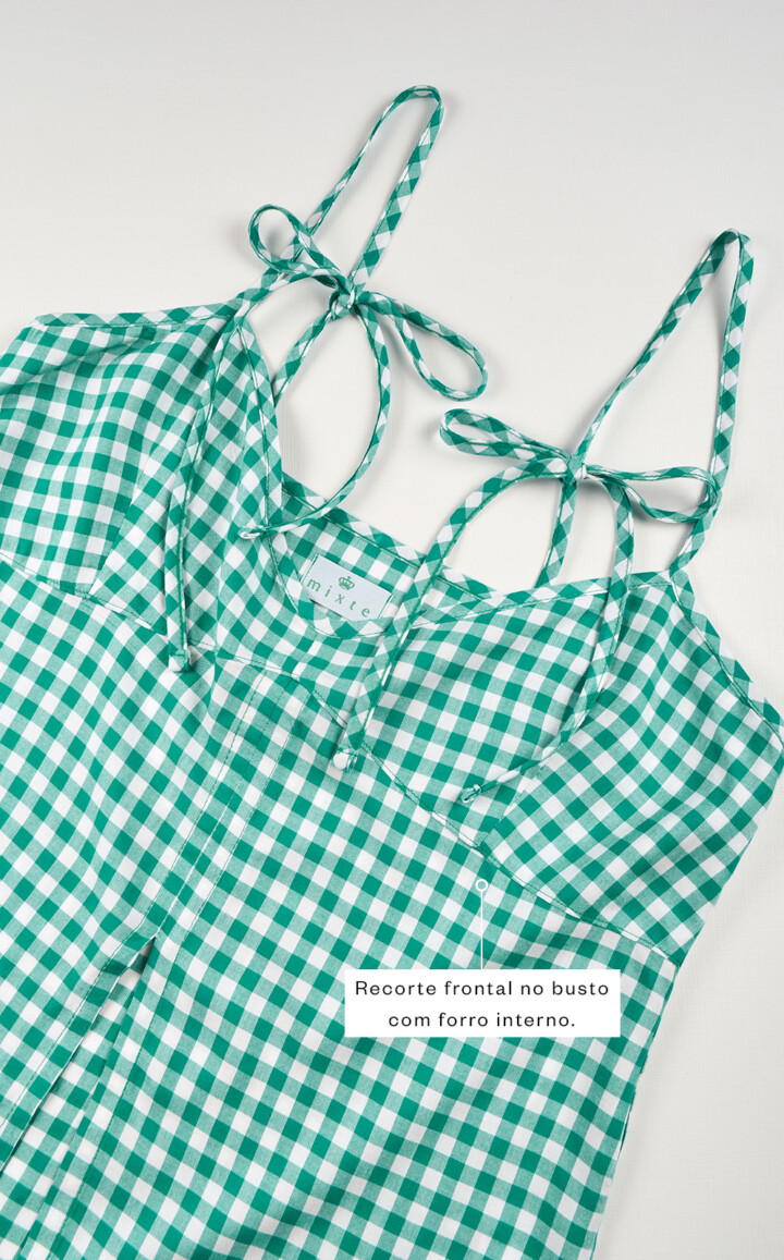 Pijama Blusa com Alças e Shorts Doll Sira