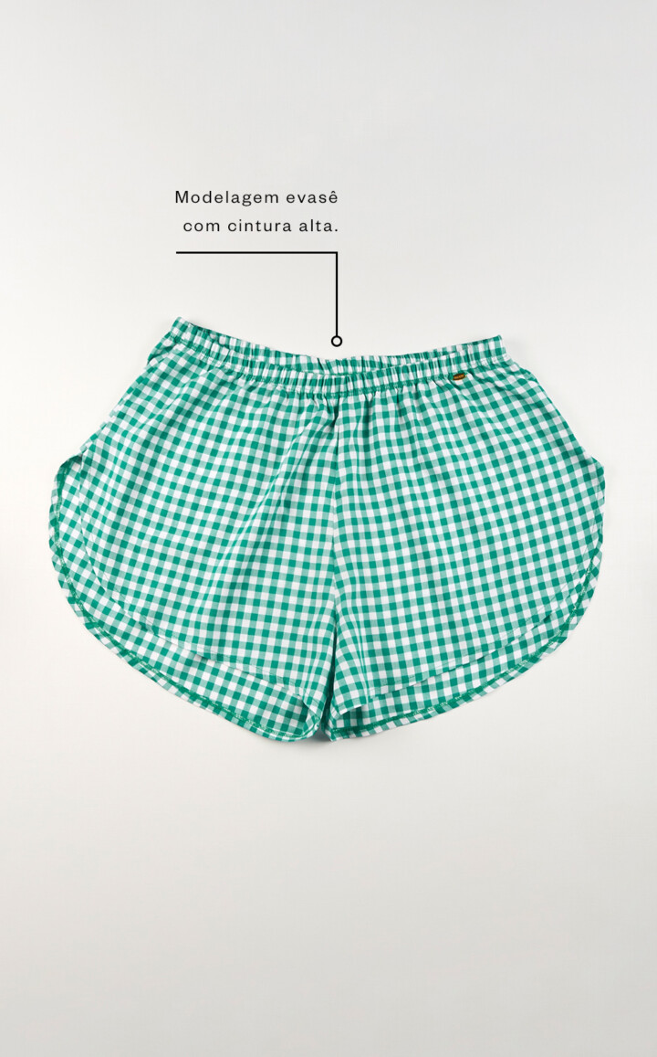 Pijama Blusa com Alças e Shorts Doll Sira