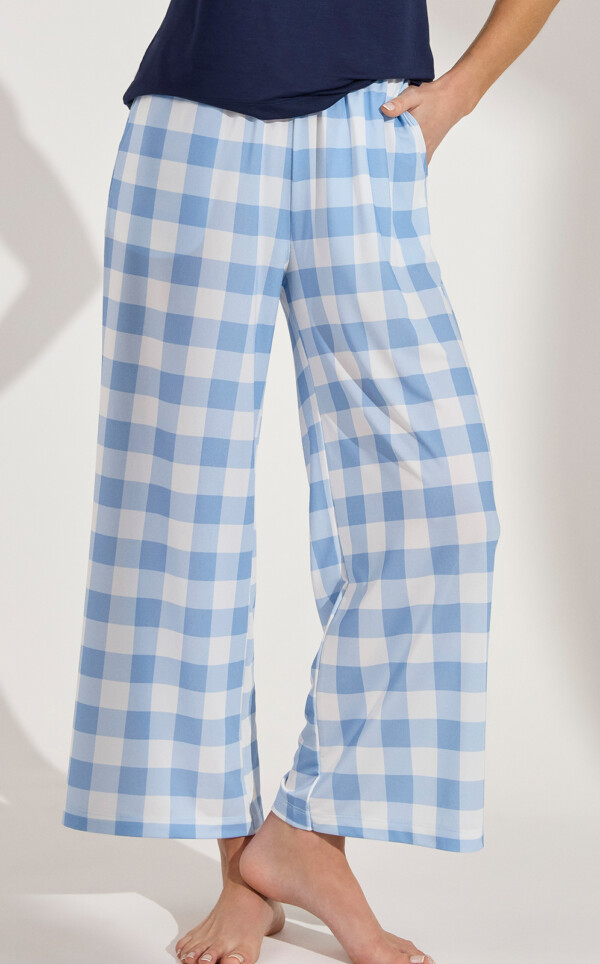 Pijama Regata com Calça Cropped Darcy