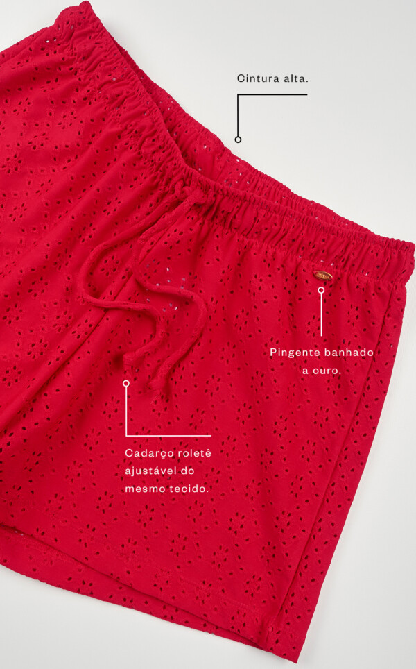 Pijama Americano Manga Curta com Shorts Brina