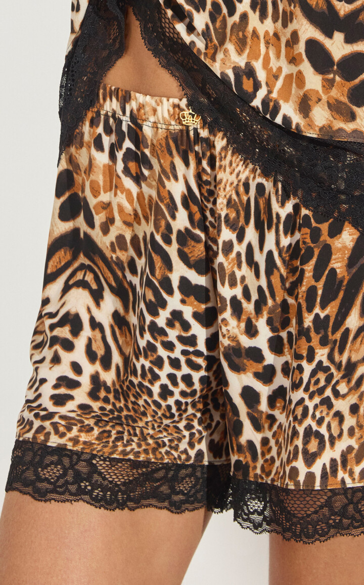 Pijama Blusa com Alças e Shorts Eila