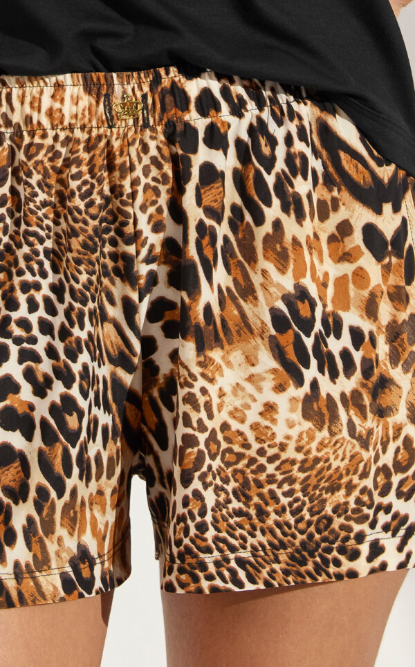 Pijama Blusa Manga Curta com Shorts Eila