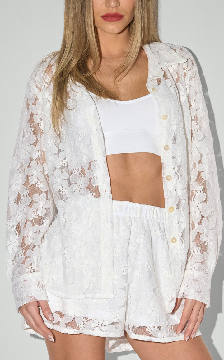 Premium – Pijama Americano Manga Longa com Shorts Morella