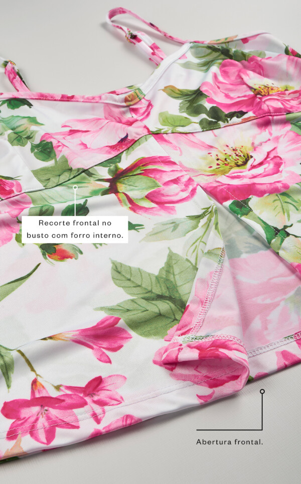 Pijama Blusa de Alças com Calça Aileen