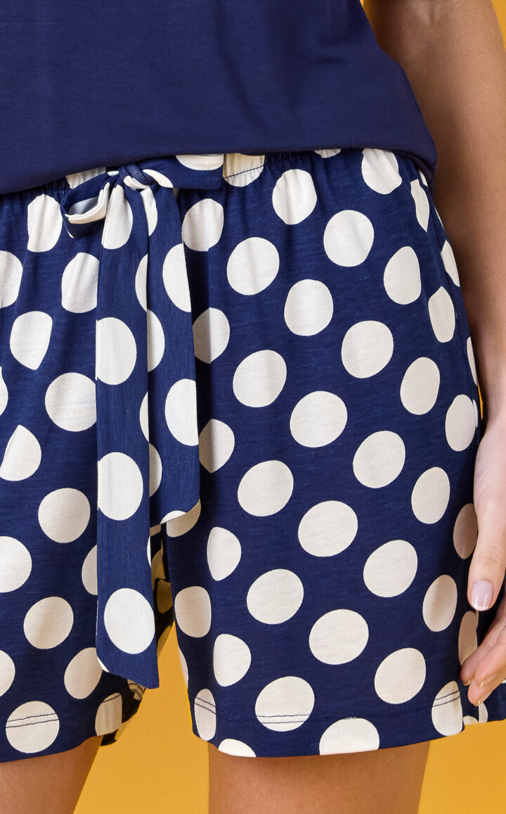 Pijama Blusa Manga Curta com Shorts Bree