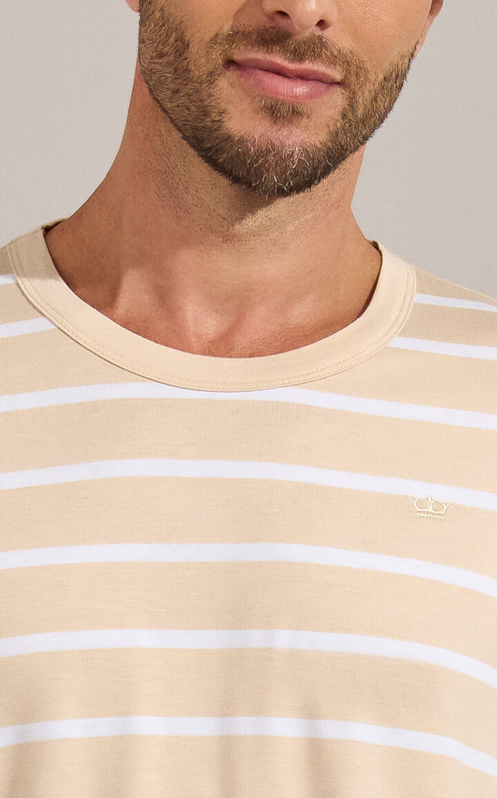 Pijama Camiseta Manga Curta com Bermuda Séan