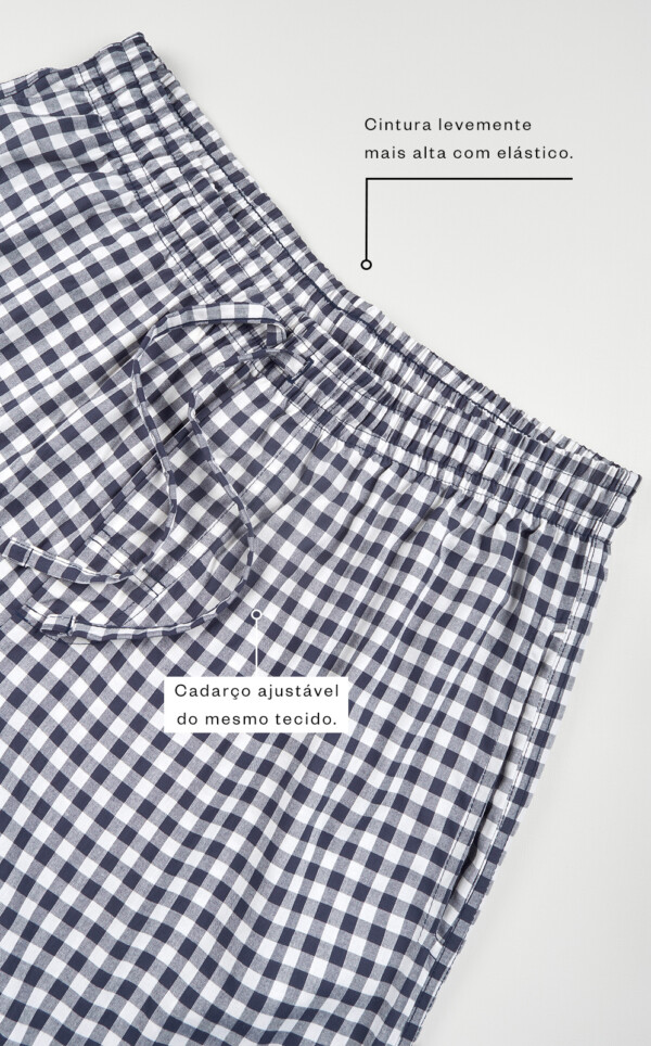 Pijama Camiseta Manga Curta com Calça Oliver