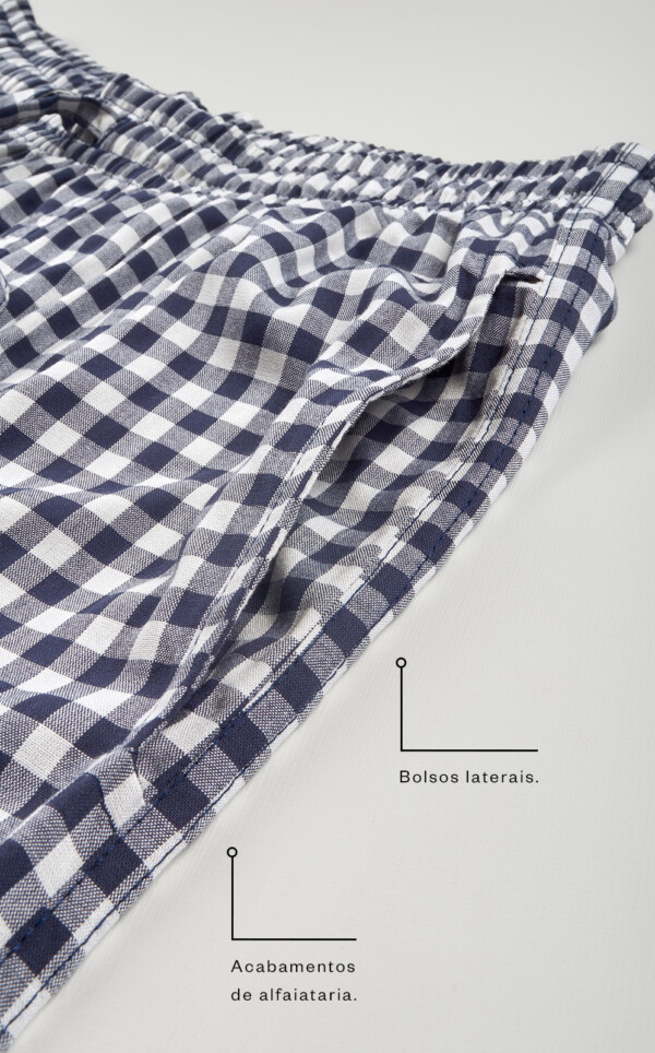 Pijama Camiseta Manga Curta com Calça Oliver