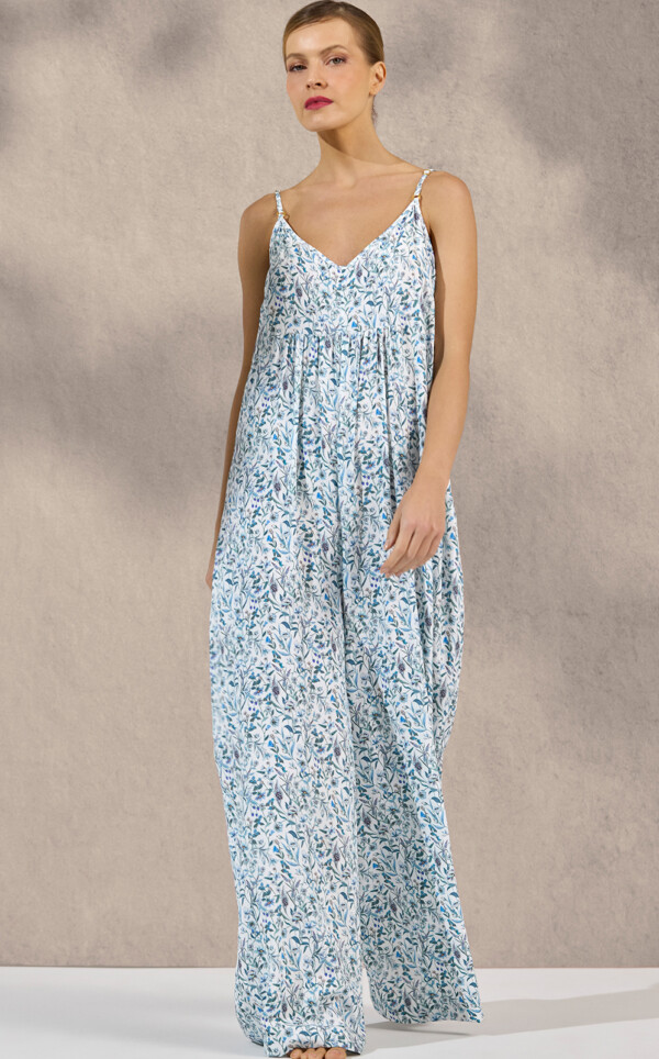 Macacão de Alça Wide-Leg Zaida