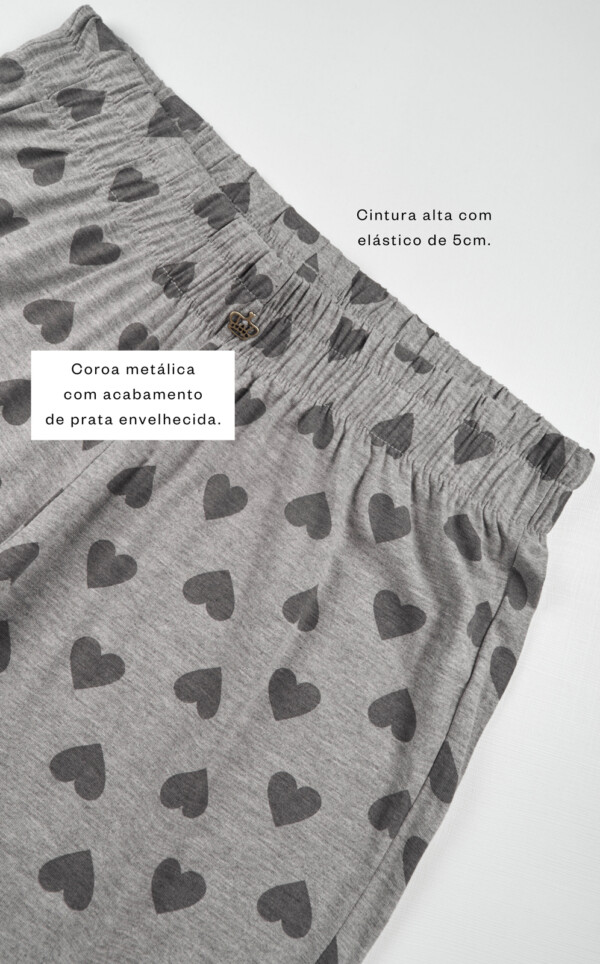 Pijama Americano Manga Longa com Calça Guadalupe
