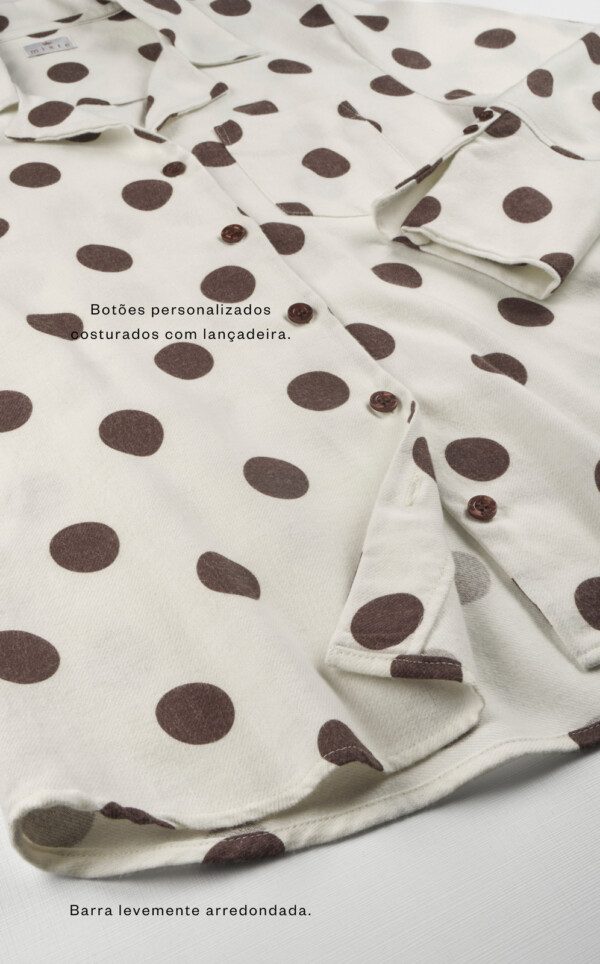 Pijama Americano Manga Longa com Calça Adiana
