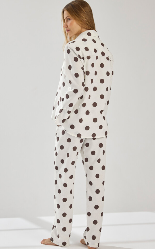 Pijama Americano Manga Longa com Calça Adiana
