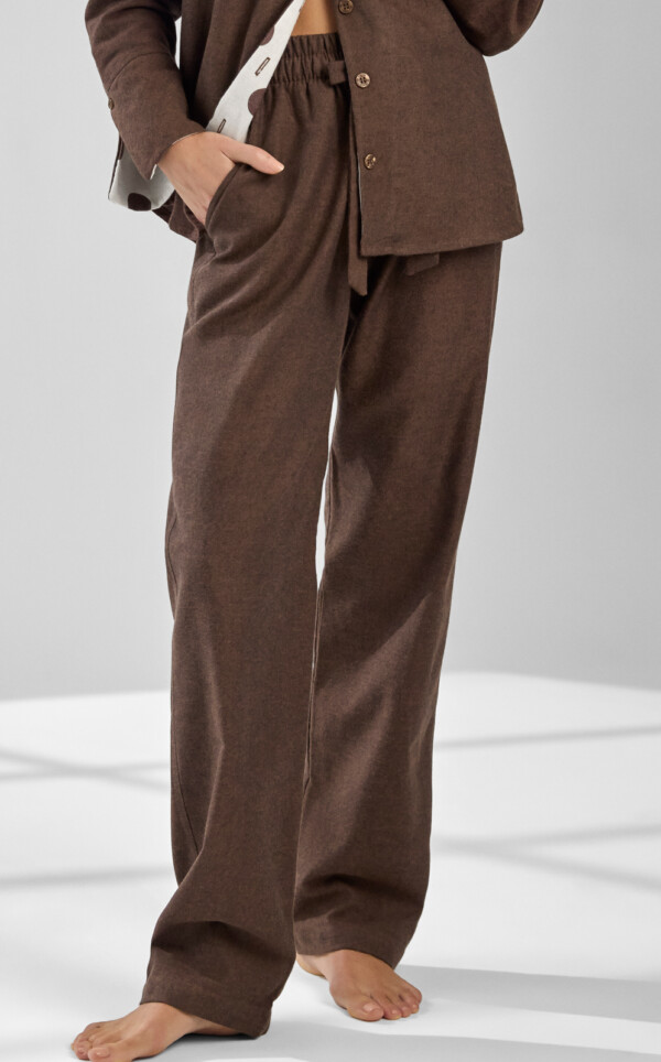 Pijama Americano Manga Longa com Calça Adiana