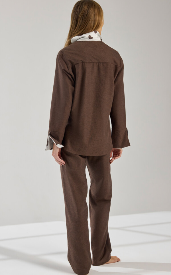 Pijama Americano Manga Longa com Calça Adiana