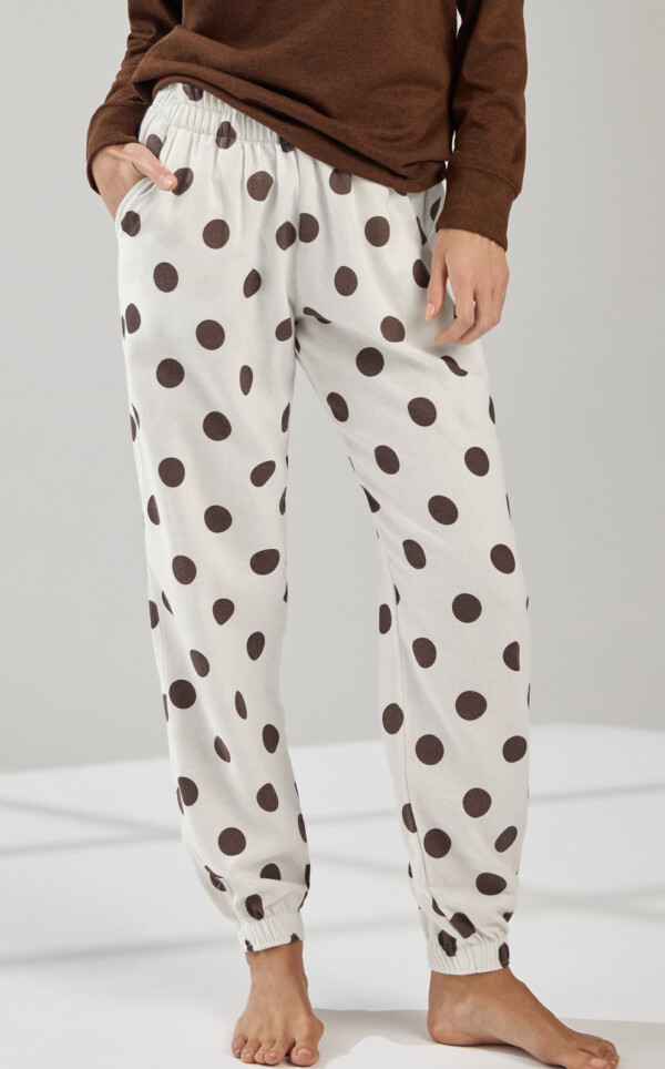Pijama Blusa Manga Longa com Calça Jogger Adiana