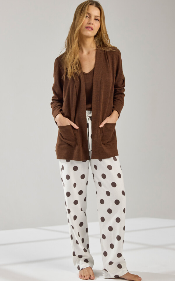 Pijama Conjunto Três Peças Adiana