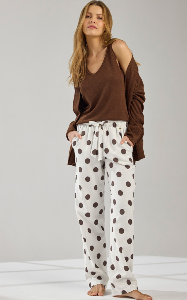 Pijama Conjunto Três Peças Adiana