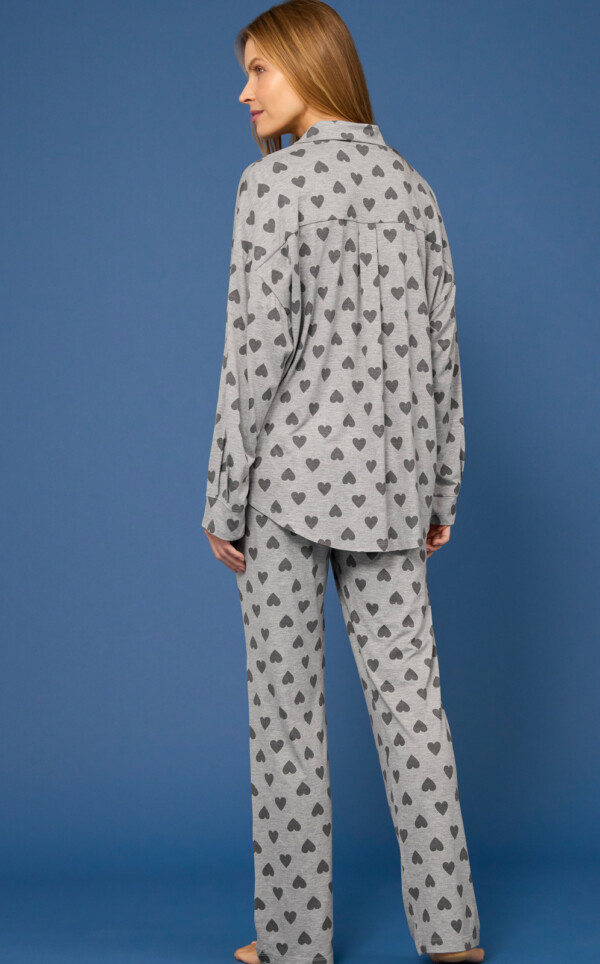 Pijama Americano Manga Longa com Calça Guadalupe