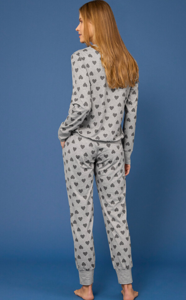 Pijama Blusa Manga Longa com Calça Jogger Guadalupe