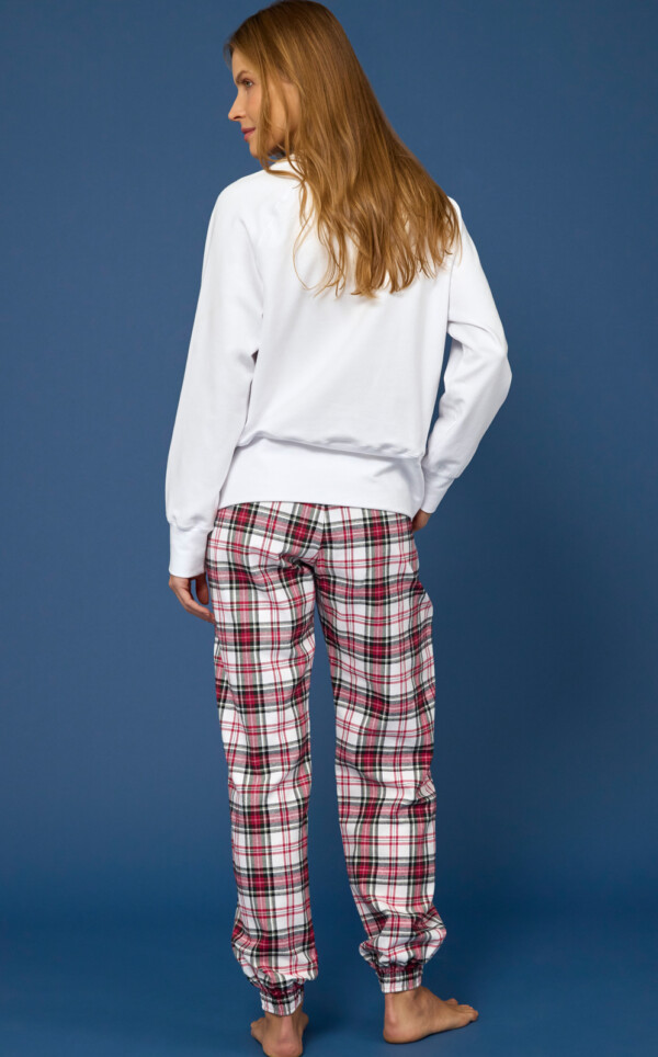 Pijama Blusa Manga Longa com Calça Jogger Paloma