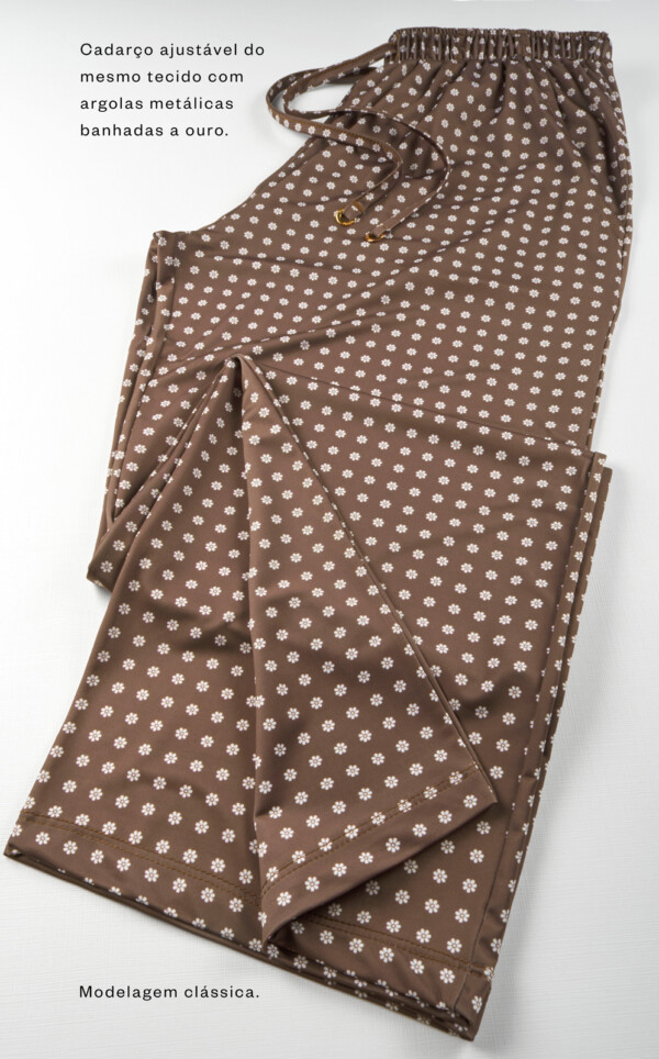 Pijama Blusa Manga Longa com Calça Susan