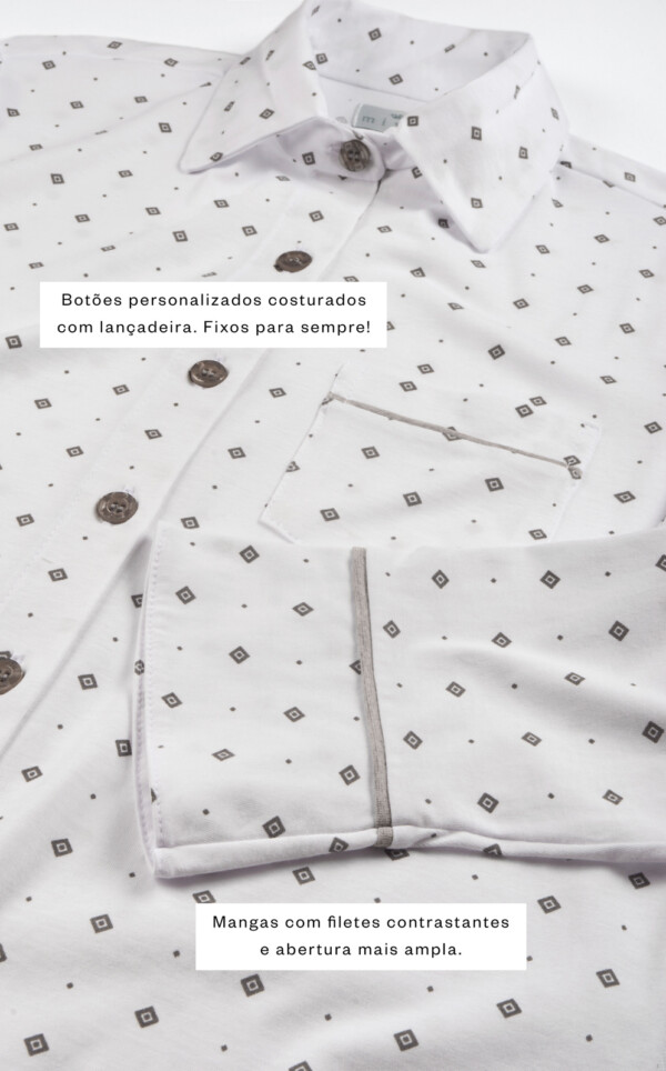 Pijama Americano Manga Longa com Calça Felisa