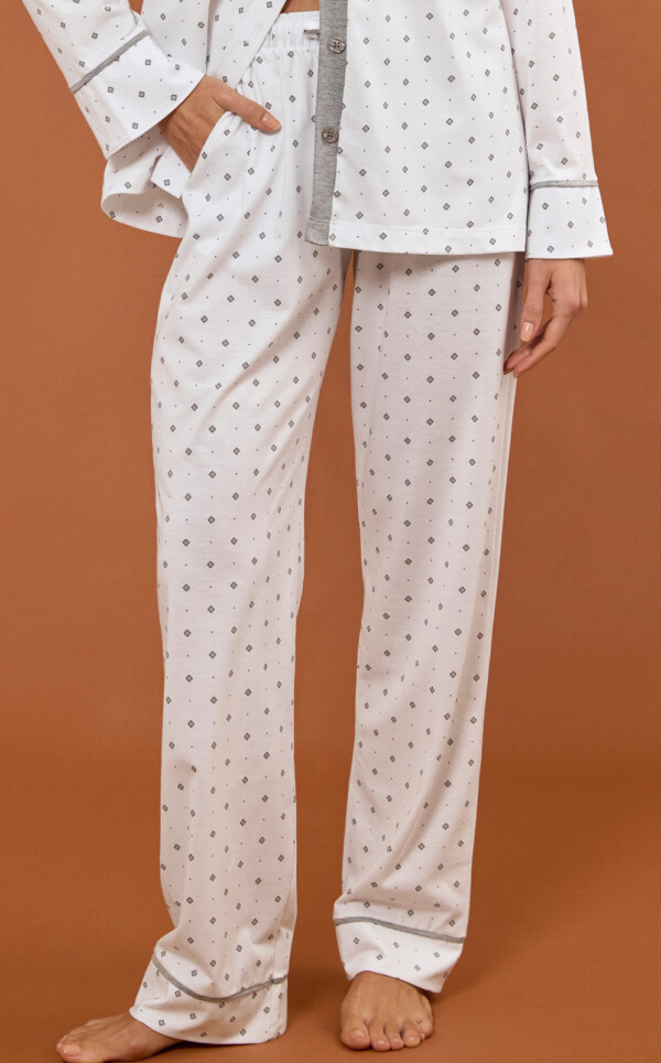 Pijama Americano Manga Longa com Calça Felisa