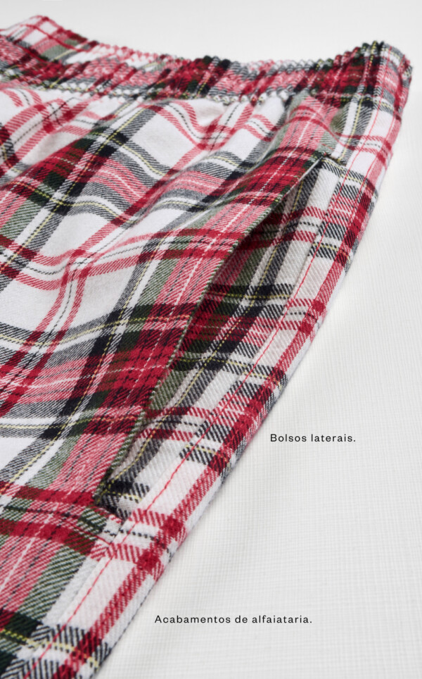 Pijama Blusa Manga Longa com Calça Rommel