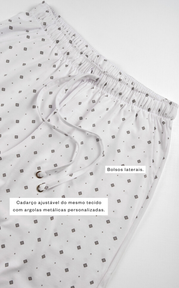 Pijama Blusa Manga Longa com Calça Felisa