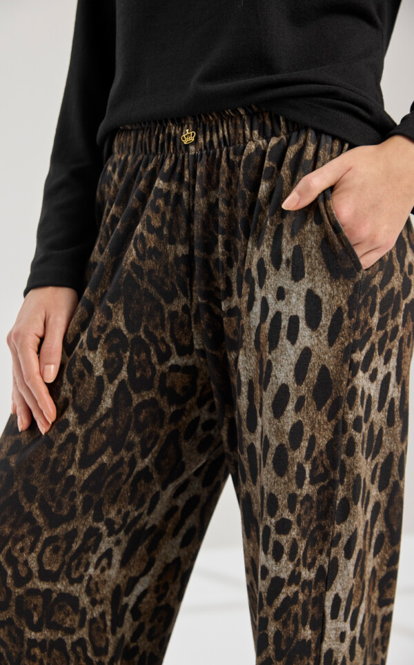 Pijama Blusa Manga Longa com Calça Gina