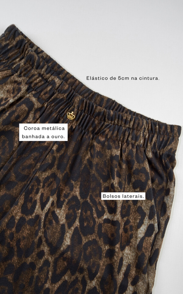 Pijama Blusa Manga Longa com Calça Gina