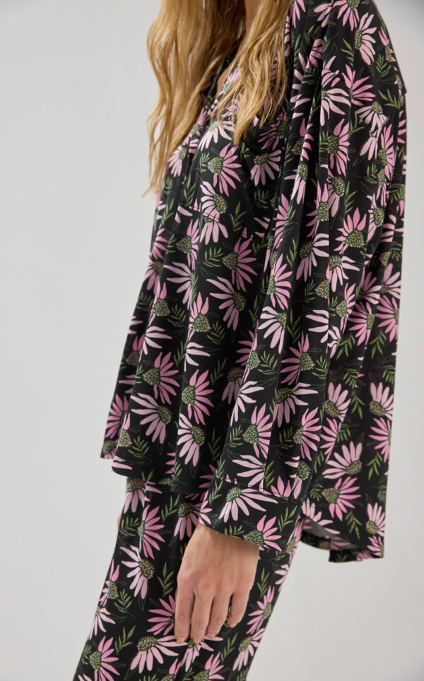 Pijama Americano Manga Longa com Calça Alaia