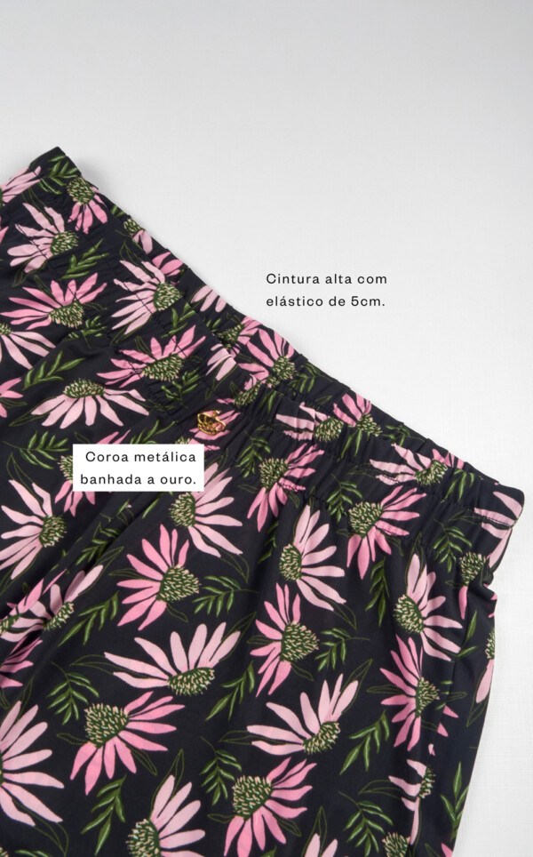 Pijama Americano Manga Longa com Calça Alaia
