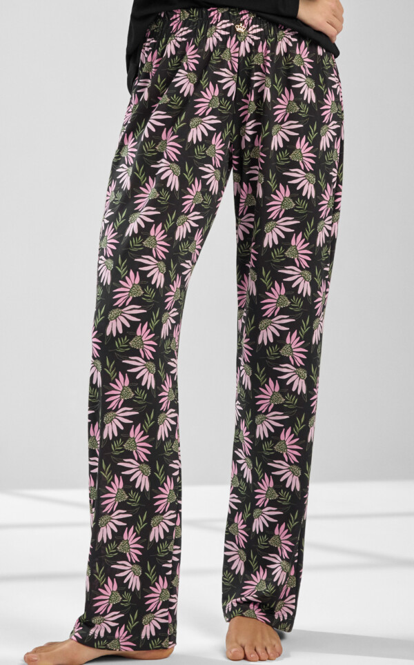Pijama Blusa Manga Longa com Calça Alaia